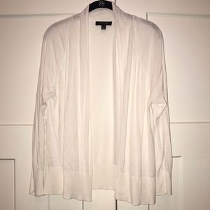 Ann Taylor White Cardigan, size XL